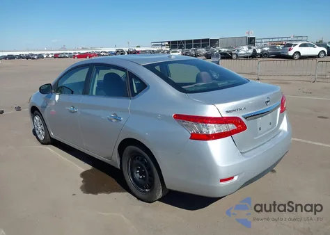 2015 Nissan Sentra Fe+ S/S/Sl/Sr/Sv from USA, damaged, VIN 3N1AB7AP5FY253318